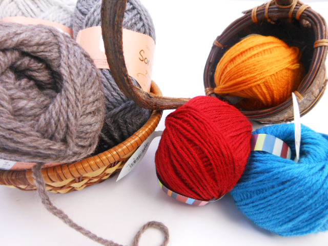 毛糸（手編み糸）、レース系